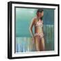 Polka Dot Bikini-Terri Burris-Framed Art Print