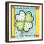 Polka Dot Clover-Valarie Wade-Framed Giclee Print