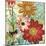 Polka Dot Dahlia-Walter Robertson-Mounted Art Print