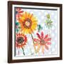 Polka Dot Delight - Daisy-Robbin Rawlings-Framed Art Print