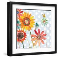 Polka Dot Delight - Daisy-Robbin Rawlings-Framed Art Print