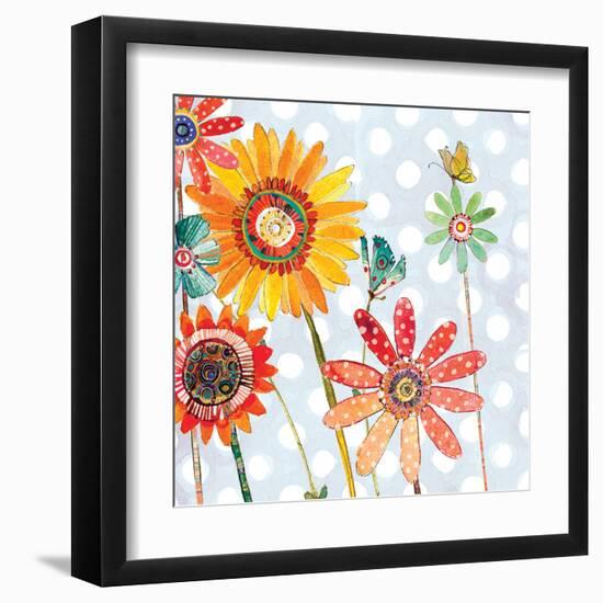 Polka Dot Delight - Daisy-Robbin Rawlings-Framed Art Print