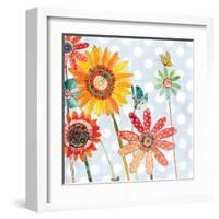 Polka Dot Delight - Daisy-Robbin Rawlings-Framed Art Print