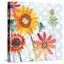 Polka Dot Delight - Daisy-Robbin Rawlings-Stretched Canvas