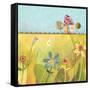 Polka Dot Delight-House-Robbin Rawlings-Framed Stretched Canvas