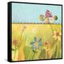 Polka Dot Delight-House-Robbin Rawlings-Framed Stretched Canvas