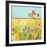 Polka Dot Delight-House-Robbin Rawlings-Framed Art Print