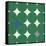 Polka Dot Emerald-Tom Grijalva-Framed Stretched Canvas