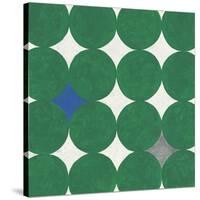 Polka Dot Emerald-Tom Grijalva-Stretched Canvas