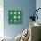 Polka Dot Emerald-Tom Grijalva-Stretched Canvas displayed on a wall