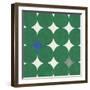 Polka Dot Emerald-Tom Grijalva-Framed Art Print