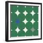 Polka Dot Emerald-Tom Grijalva-Framed Art Print