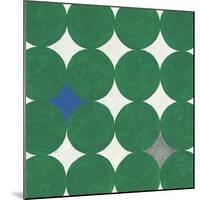 Polka Dot Emerald-Tom Grijalva-Mounted Art Print