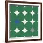 Polka Dot Emerald-Tom Grijalva-Framed Art Print