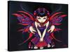 Polka Dot Mushroom Fairy-Jasmine Becket-Griffith-Stretched Canvas