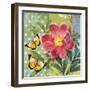 Polka Dot Peony-Walter Robertson-Framed Art Print