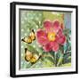 Polka Dot Peony-Walter Robertson-Framed Art Print