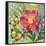 Polka Dot Peony-Walter Robertson-Framed Stretched Canvas