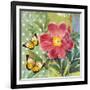 Polka Dot Peony-Walter Robertson-Framed Art Print