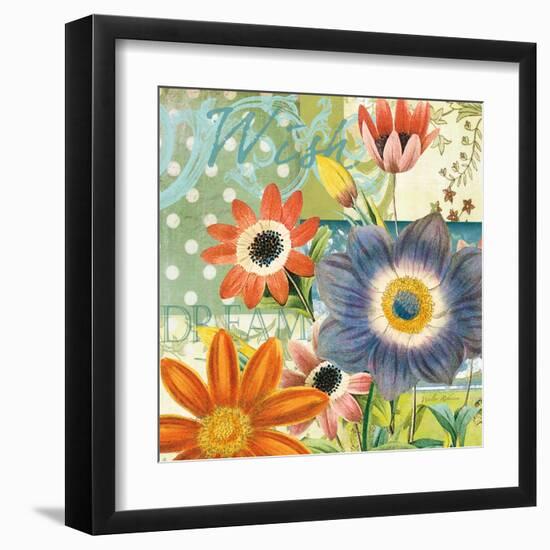 Polka Dot Poppy-Walter Robertson-Framed Art Print