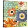 Polka Dot Poppy-Walter Robertson-Stretched Canvas