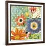 Polka Dot Poppy-Walter Robertson-Framed Art Print