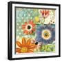 Polka Dot Poppy-Walter Robertson-Framed Art Print