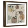 Polka-Dot Wildflowers I-Jade Reynolds-Framed Art Print