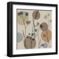 Polka-Dot Wildflowers I-Jade Reynolds-Framed Art Print