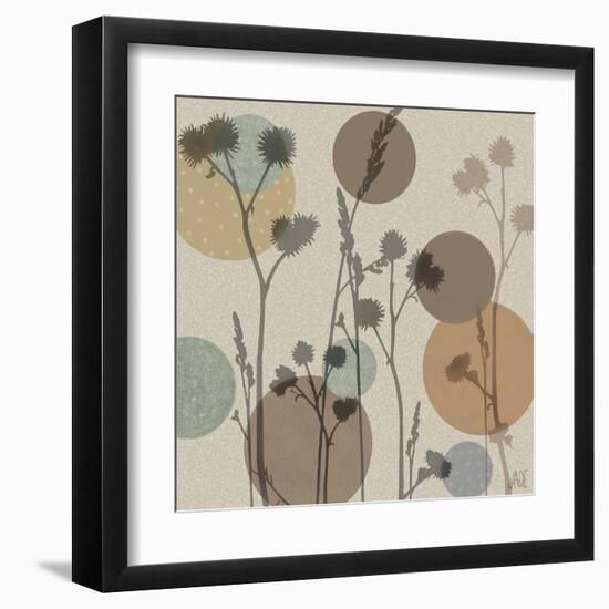 Polka-Dot Wildflowers I-Jade Reynolds-Framed Art Print