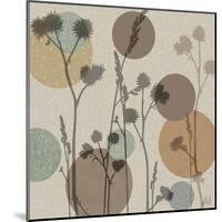 Polka-Dot Wildflowers I-Jade Reynolds-Mounted Art Print