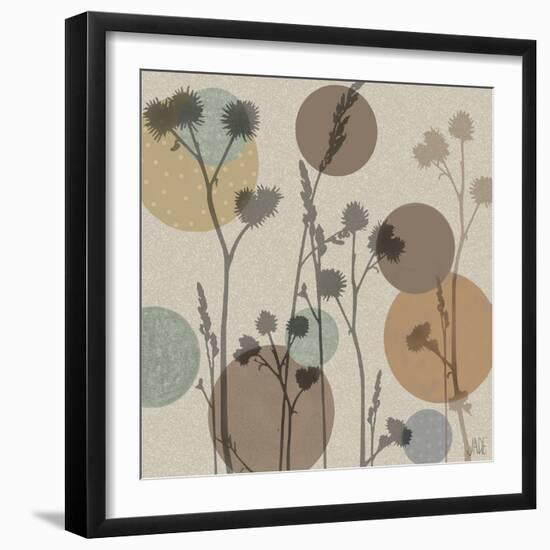 Polka-Dot Wildflowers I-Jade Reynolds-Framed Art Print