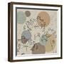 Polka-Dot Wildflowers II-Jade Reynolds-Framed Art Print