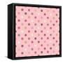 Polka Dots Color 10.Eps-IngaLinder-Framed Stretched Canvas