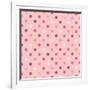 Polka Dots Color 10.Eps-IngaLinder-Framed Art Print