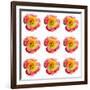 Polka Flowers II-James Guilliam-Framed Giclee Print