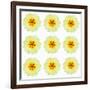 Polka Flowers III-James Guilliam-Framed Giclee Print