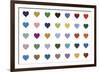 Polka Hearts-Gerry Baptist-Framed Giclee Print