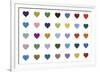 Polka Hearts-Gerry Baptist-Framed Giclee Print