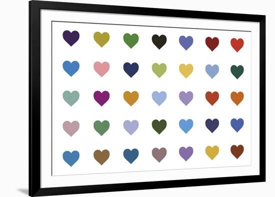 Polka Hearts-Gerry Baptist-Framed Giclee Print