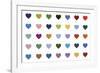 Polka Hearts-Gerry Baptist-Framed Giclee Print