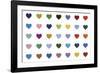 Polka Hearts-Gerry Baptist-Framed Giclee Print