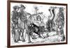 Pollaiuolo's 'Combat of Centaurs, 1882-Antonio Del Pollaiuolo-Framed Giclee Print