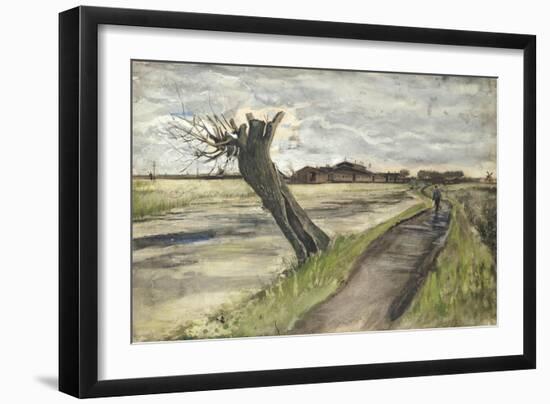 Pollard Willow-Vincent van Gogh-Framed Giclee Print