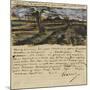 Pollard Willown (Saule Tetard). Letter to Theo Van Gogh Par Gogh, Vincent, Van (1853-1890). Waterco-Vincent van Gogh-Mounted Giclee Print