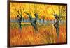 Pollard Willows at Sunset-Vincent van Gogh-Framed Art Print