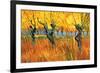 Pollard Willows at Sunset-Vincent van Gogh-Framed Premium Giclee Print