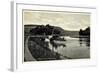 Polle Oberweser, Blick Auf Den Ort, Dampfer-null-Framed Giclee Print