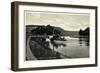 Polle Oberweser, Blick Auf Den Ort, Dampfer-null-Framed Giclee Print