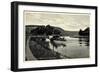 Polle Oberweser, Blick Auf Den Ort, Dampfer-null-Framed Giclee Print